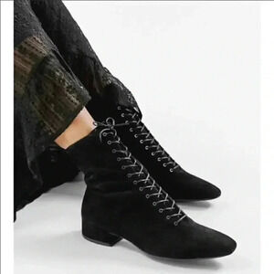 - Free People x Vagabond Suede Boots